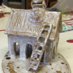 Ceramic Painted House