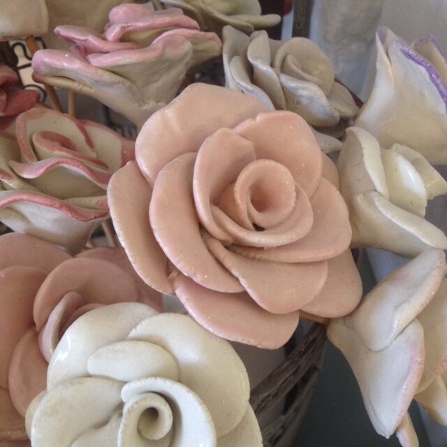 Clay Roses