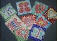 mosaic fun party hand made