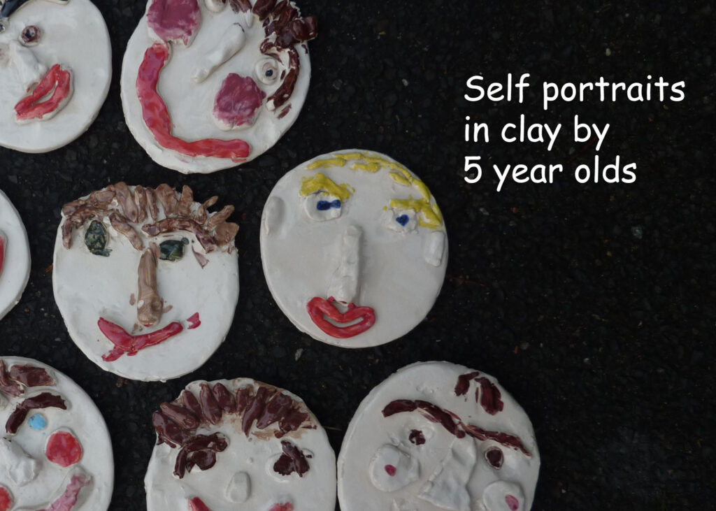 Self Portraits in Clay
