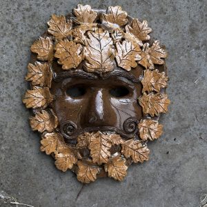 2 hour create with clay taster - Green man