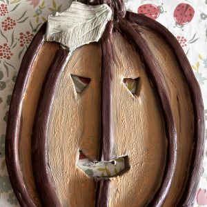 Holiday Create with clay - pumpkin